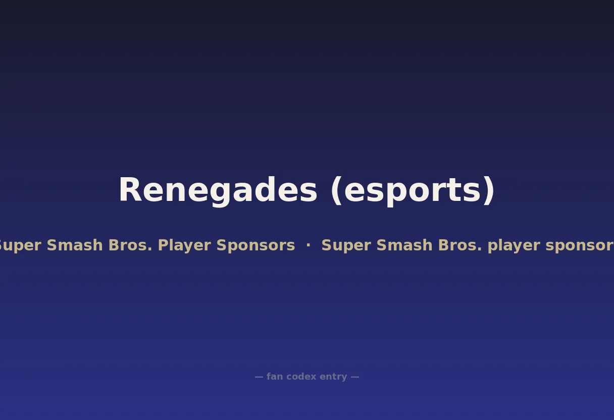 Renegades (esports)